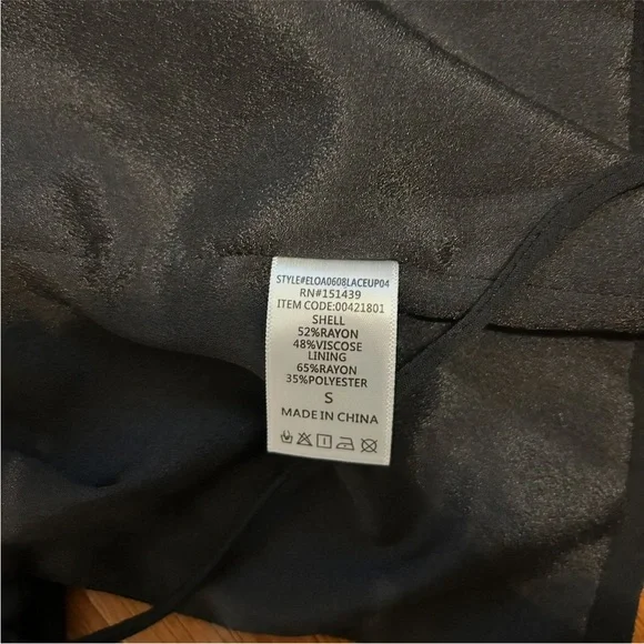 Forever 21 Black Puff Sleeve Tie Front Crop Top Size S Y2K Festival Boho - Picture 6 of 7